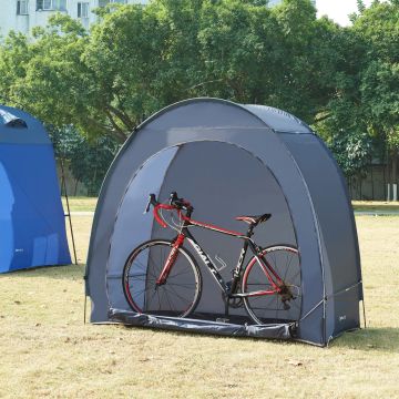 Tenda Bergendal per 2 Biciclette - Grigio pro.tec 