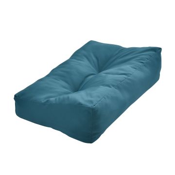 [en.casa] 1x Cuscino schienale per divano paletta euro [turchese] cuscini per palette supporto In/Outdoor mobili imbottiti