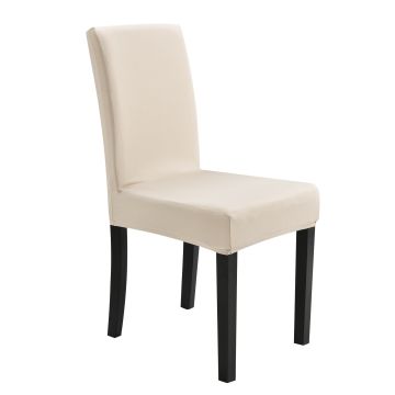 [neu.haus] Fodera per sedie - Color sabbia - Elastico - per sedie in varie misure