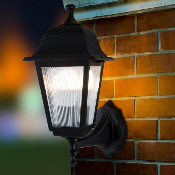 Lampada Esterna da Parete 'Huddersfield' Lanterna con Protezione IP44 - Vari Colori [lux.pro]