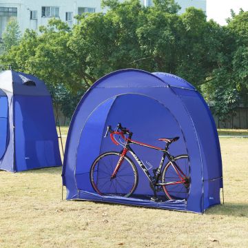 Tenda Bergendal per 2 Biciclette - Blu pro.tec 