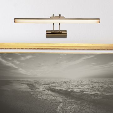 Lampada da Parete 'Hartlepool' per Quadri Applique a LED - Bronzeo [lux.pro]